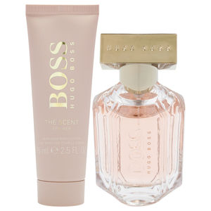 Boss The Scent by Hugo Boss 2 Pc Gift Set 1.6oz EDP Spray, 2.5oz Body Lotion